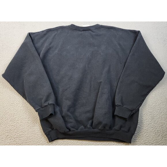 Allstar Performance Race Car Parts Sweatshirt Mens Extra Large Black Embroidered - Picture 2 of 8